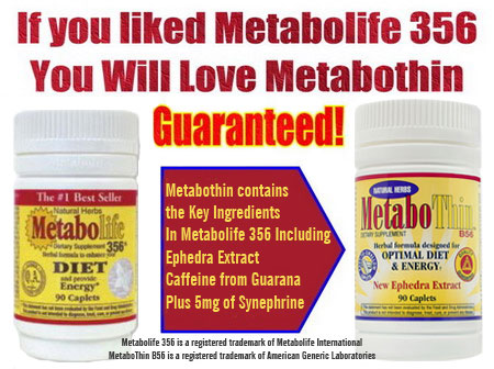 Metabothin vs. Metabolife 356